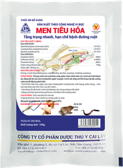 MEN TIÊU HOÁ THỦY SẢN 100G Cân bằng hệ vi sinh đường ruột tăng trọng nhanh