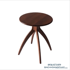 BÀN TRÀ CAFE CHÂN 4 CẠNH GỖ TẦN BÌ - BCF34
