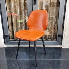 GHẾ NORDIC BỌC DA CHÂN SẮT - ST03