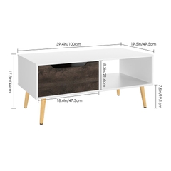 BÀN TRÀ GỖ HIỆN ĐẠI - BTG11