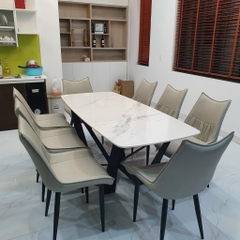 CHÂN BÀN ĂN W SẮT SƠN TĨNH ĐIỆN