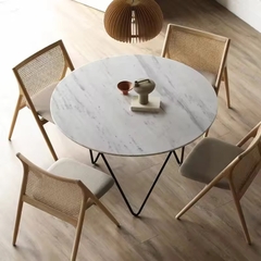 Ghế Ăn Japandi Mộc Mạc - GDM27