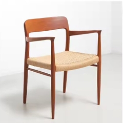 Ghế Cafe Gỗ Đan Dây Hilary - GDD16