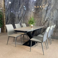 BÀN ĂN MẶT ĐÁ XOAY THÔNG MINH NHẬP KHẨU - BAMD10