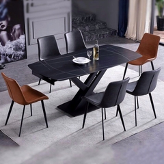 BÀN ĂN MẶT ĐÁ XOAY THÔNG MINH NHẬP KHẨU - BAMD10