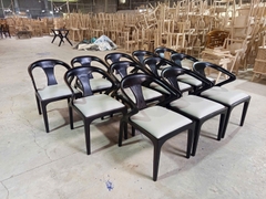 GHẾ ĂN BỌC NỆM GỖ TẦN BÌ - GAG89