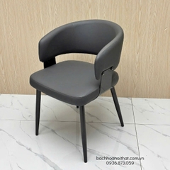 Ghế Ăn Bọc Nệm Chân Sắt - GAN159