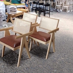 Ghế Đan Mây Vleg Mặt Ngồi Nệm GDM15