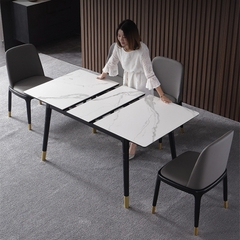 BÀN ĂN MẶT ĐÁ KÉO DÀI - BAMD12