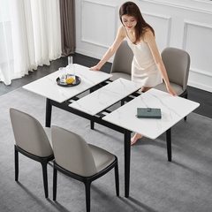 BÀN ĂN MẶT ĐÁ KÉO DÀI - BAMD12