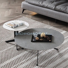 BÀN TRÀ ĐÔI MẶT ĐÁ CERAMIC - BT71