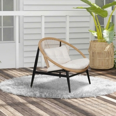 Ghế Cafe Ngoài Trời Khung Sắt GD22