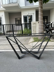CHÂN BÀN ĂN W SẮT SƠN TĨNH ĐIỆN