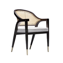 GHẾ WORMLEY ARMCHAIR GỖ TẦN BÌ - GAG40
