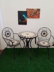 BỘ BÀN GHẾ SÂN VƯỜN 2 GHẾ - BGV1