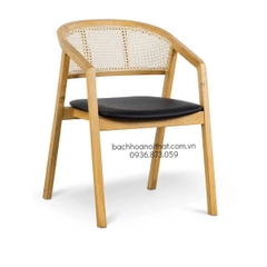 GHẾ ĂN GỖ CÓ TAY MONILA - GAG66