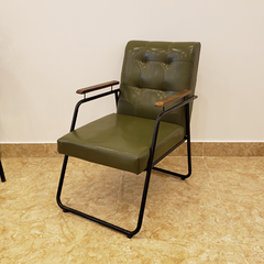 GHẾ SOFA ĐƠN CAFE CHÂN SẮT