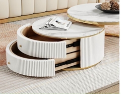 BÀN TRÀ ĐÔI MẶT ĐÁ NHẬP KHẨU - BT96