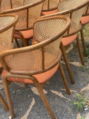 GHẾ CAFE TỰA MÂY GỖ ASH - GAG96