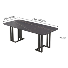 BÀN ĂN MẶT ĐÁ CERAMIC - BAMD19