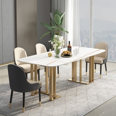 BÀN ĂN MẶT ĐÁ CERAMIC - BAMD19