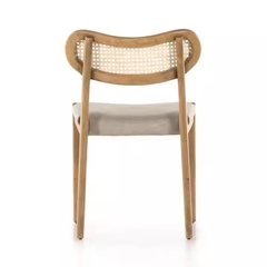 Ghế Gỗ Lưng Mây Canva GDM5