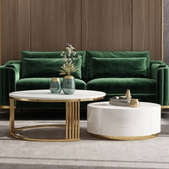 BÀN TRÀ SOFA INOX 304 - BT23