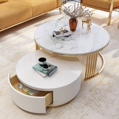 BÀN TRÀ SOFA INOX 304 - BT23