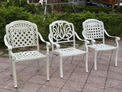 GHẾ NGOÀI TRỜI NHÔM ĐÚC - SV24