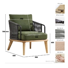 Ghế Sắt Sân Vườn Đẹp GD27