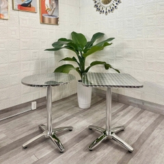 Bàn Cafe Khung Nhôm Ngoài Trời - BV28