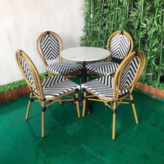 GHẾ SÂN VƯỜN ĐAN MÂY NHỰA - SV14