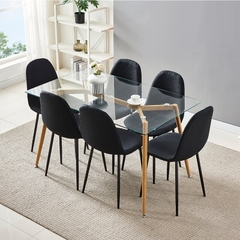 BÀN ĂN MẶT KÍNH - BAMK03