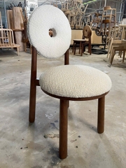 GHẾ ĂN DONUT GỖ ASH - GAG85