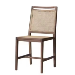 Ghế Gỗ Vintage Đan Mây - GDM20