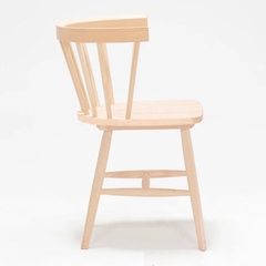 GHẾ 9 NAN GỖ CAO SU - GAG03