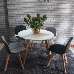 BÀN CAFE GỖ MABEL NHẬP KHẨU - BCF27