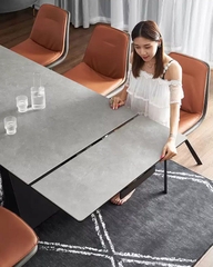 BÀN ĂN MẶT ĐÁ KÉO DÀI - BAMD26