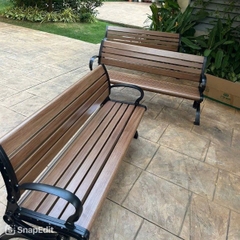 GHẾ BĂNG CÔNG VIÊN KHUNG NHÔM - SV21