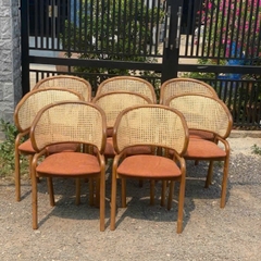 GHẾ CAFE TỰA MÂY GỖ ASH - GAG96