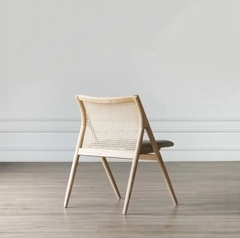 Ghế Ăn Japandi Mộc Mạc - GDM27