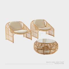 Ghế Sofa Ngoài Trời Khung Sắt GD12