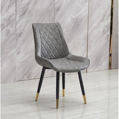 GHẾ LOFT TRÁM CHÂN SẮT BỌC ĐỒNG - GAN29