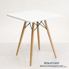 BÀN CAFE VUÔNG MẶT GỖ MDF - BCF20