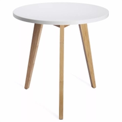 BÀN CAFE CHÂN 3 CẠNH MẶT GỖ MDF - BCF13