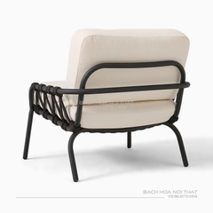 Ghế Sắt Ngoài Trời Bọc Nệm GD36