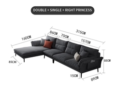 GHẾ SOFA HIỆN ĐẠI - GSF40