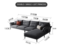 GHẾ SOFA HIỆN ĐẠI - GSF40
