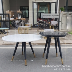 BÀN TRÀ ĐÔI MẶT ĐÁ - BT108