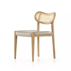 Ghế Gỗ Lưng Mây Canva GDM5